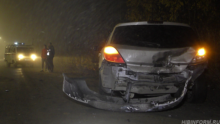 В Апатитах Audi врезалась в Opel, есть пострадавшие