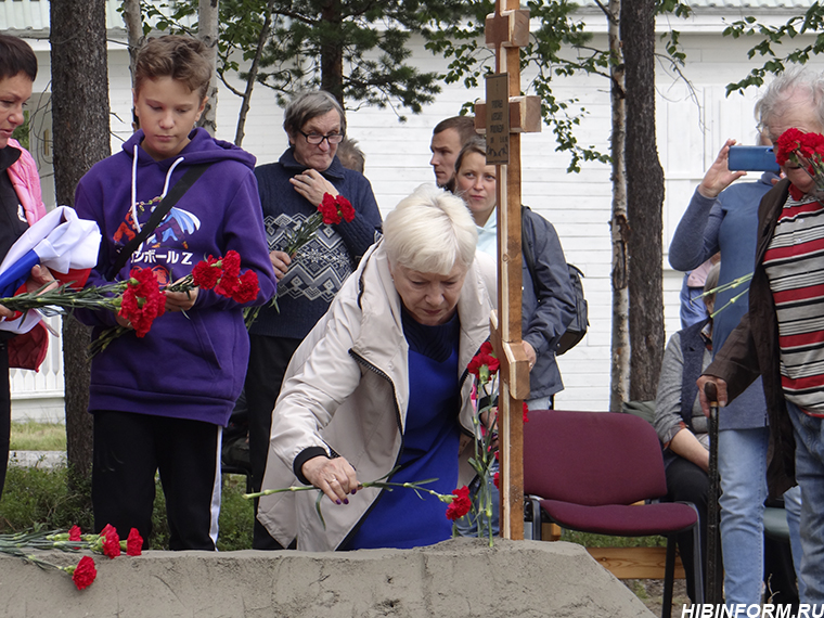 Красноармейца Александра Прокофьева похоронили на апатитском кладбище