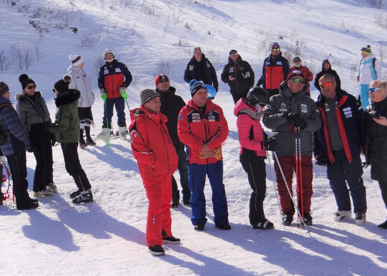 В Хибинах прошли международные соревнования горнолыжников
