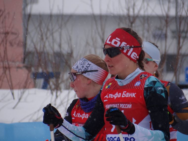 В Апатитах прошёл чемпионат России по лыжным гонкам среди женщин (+ВИДЕО)