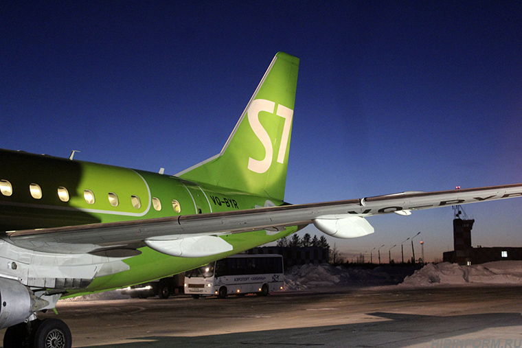 Первый полёт S7 по маршруту Санкт-Петербург — Апатиты — Санкт-Петербург состоялся