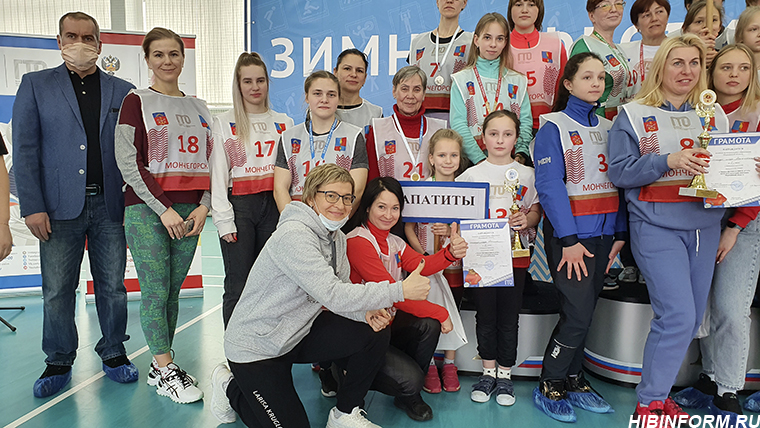 Апатитская сборная успешно выступила на соревнованиях ГТО в Мончегорске