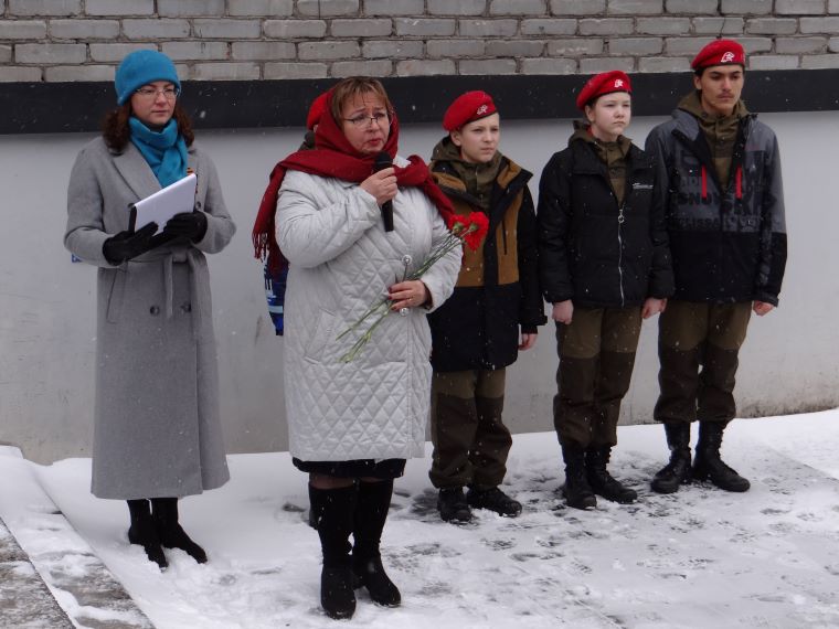 В Апатитах прошла акция памяти, посвящённая Герою Советского Союза