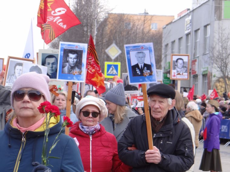 «Бессмертный полк» в Апатитах. Как это было