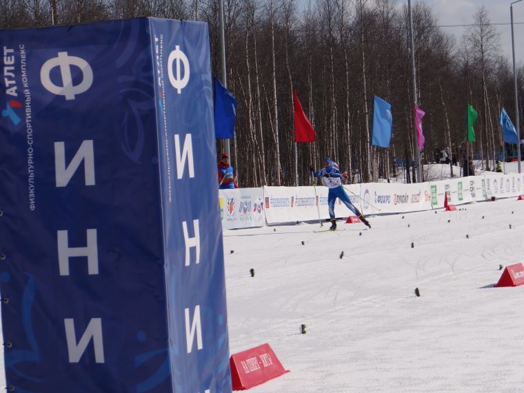 В Апатитах прошли первые соревнования Недели больших лыжных гонок