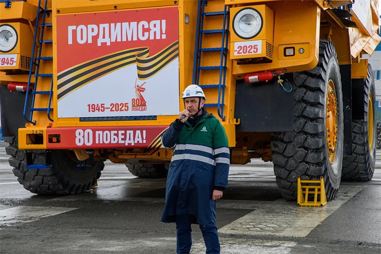Ещё один именной «БелАЗ» начал работу на Восточном руднике