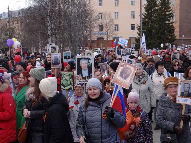 «Бессмертный полк» в Апатитах. Как это было