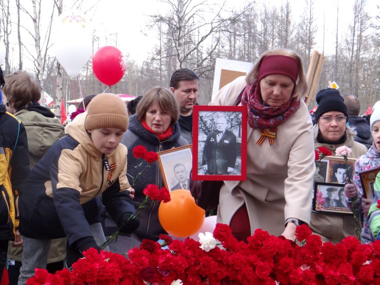 «Бессмертный полк» в Апатитах. Как это было