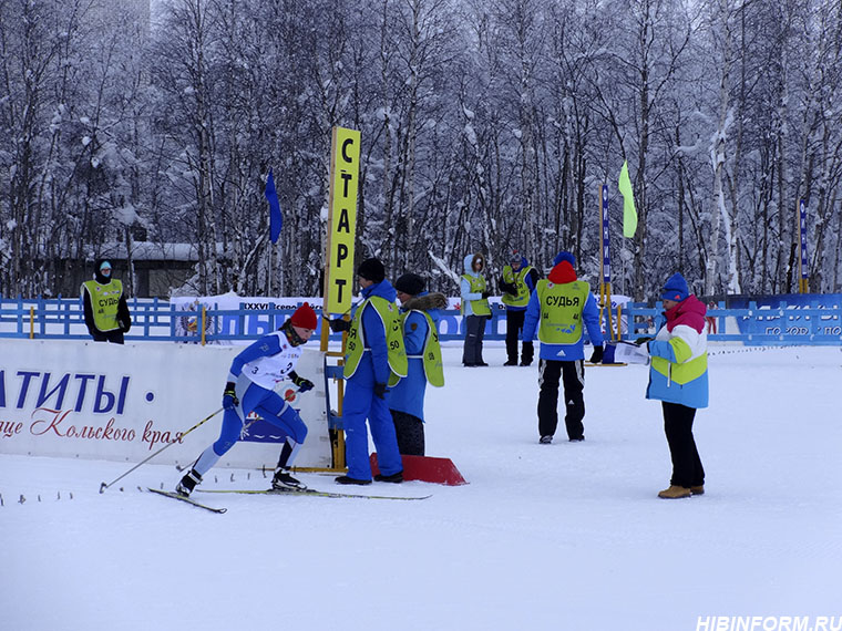 Апатитские лыжники — пока третьи в чемпионате области